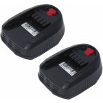 Powerwings - pack de 2) batterie 14, 4v professionnelle pour outil de bricolage bosch bosch psr 14. 4 ...