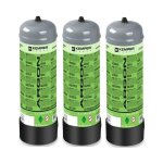 Pack 3 bouteilles de gaz argon + co2 110 bar 2. 2 litres jetable soudage mig kemper