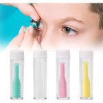 Pack de 4 ventouses extractrices pour lentilles de contact rigides, silicone alimentaire, r�utilisables, ...