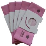 Convient pour les packs de 5 - accessoires pour aspirateurs domestiques : sac � poussi�re, sac en papier, ...