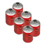 Alpentech - pack de 6 cartouches de gaz 500gr butane / propane mix gaz camping appareils � gaz