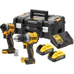Dewalt - dck2051h2t - qw pack 2 outils 18v (dcd800 + dcf850 + 2 batteries 5. 0ah powerstack + chargeur ...