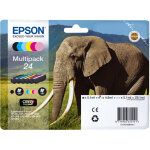 Pack de cartouche d'encre epson elephant 6 couleurs