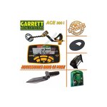 Garrett - pack : dtecteur de mtaux ace 300i + pelle couteau edge digger
