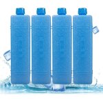 Packs de glace 8 pi�ces blocs de cong�lateur longue dur�e portables refroidisseur cong�lateur packs de ...