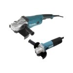 Pack meuleuses 230 / 125 ga9020 + 9558hnrg - dk0053gx2 - makita