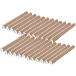 Lot 10 tubes pour exp�dition et emballage - �10 x 100 cm - pour affiche et poster - avec capuchon - pack ...