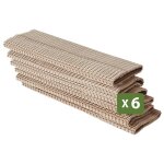 Pack and move - lot de 6 protection bouteilles carton - 180 l - protection d�m�nagement et exp�dition ...