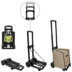 Pack and move - diable pliable - 45kg - d�m�nagement et transport - l�ger compact - petit diable manutention ...