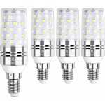 Zvd - pack of 4 - ampoule  mas led 12w e14, 100w quivalent, 6000k blanc froid, 1200lm