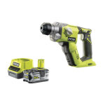 Ryobi - pack marteau perforateur 18v one + r18sds - 0 - 1 batterie one + 5. 0ah - 1 chargeur rapide 2. ...