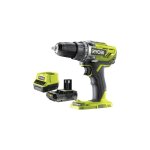 Ryobi - pack perceuse - visseuse r18dd3 - 18v one + - 1 batterie 2. 0ah - 1 chargeur rapide