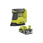 Pack ryobi ponceuse triangulaire 18v one + - rps18 - 0 - 1 batterie 5. 0ah - 1 chargeur rapide rc18120 ...