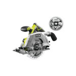 Pack ryobi - scie circulaire r18cs - 0 - 18v one + - sans batterie ni chargeur - lame ultra fine csb165a1 ...