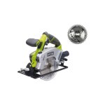 Ryobi - pack scie circulaire rwsl1801m - 18v one + - diamtre 150 mm sans batterie ni chargeur - lame ...
