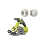 Ryobi - pack scie multi matriaux r18mms - 0 - 18v one + 85mm - 2 lames - sans batterie ni chargeur - ...