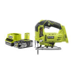 Ryobi - pack scie sauteuse pendulaire 18v one + r18js - 0 - 1 batterie 2. 5ah - 1 chargeur rapide rc18120 ...