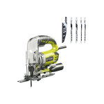 Ryobi - pack scie sauteuse pendulaire - 680 w - 105mm - lot de 5 lames - 100mm - rak05jsbfc