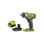 Ryobi - pack visseuse  choc r18id3 - 0 - 18v one + - 1 batterie 2. 0ah - 1 chargeur rapide