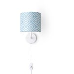 Paco home - applique abat - jour tissu lampe à poser lampe de chevet e14 vintage rétro ronde lampe murale ... Paco home - applique abat - jour tissu lampe à poser lampe de chevet e14 vintage rétro ronde lampe murale ...