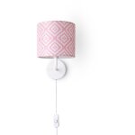 Paco home - applique abat - jour tissu lampe à poser lampe de chevet e14 vintage rétro ronde lampe murale ... Paco home - applique abat - jour tissu lampe à poser lampe de chevet e14 vintage rétro ronde lampe murale ...