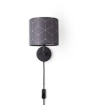 Paco home - applique abat - jour tissu lampe à poser lampe de chevet e14 vintage rétro ronde lampe murale ... Paco home - applique abat - jour tissu lampe à poser lampe de chevet e14 vintage rétro ronde lampe murale ...