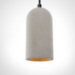 Luminaire � suspension , e27, luminaire pour s�jour, salle � manger, cuisine, r�glable en hauteur b�ton ...