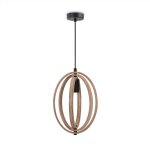 Paco home - suspension dco salon luminaire salle  manger lampe chambre bois e27 bois, lampe  suspension ...