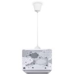 Paco home - suspension enfant abat - jour tissu arc - en - ciel Étoile lion dinosaure lune gris, lampe ... Paco home - suspension enfant abat - jour tissu arc - en - ciel Étoile lion dinosaure lune gris, lampe ...
