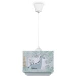 Paco home suspension enfant abat - jour tissu arc - en - ciel �toile lion dinosaure lune lampe � suspension ...