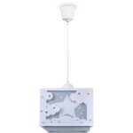 Paco home - suspension enfant abat - jour tissu arc - en - ciel �toile lion dinosaure lune lampe � suspension ...