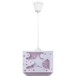 Paco home - suspension enfant abat - jour tissu arc - en - ciel �toile lion dinosaure lune lampe � suspension ...