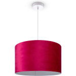 Paco home - suspension lampadaire trpied salon abat - jour velours monochrome e27 lampe  suspension ...