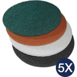 Pad bona superpad - abrasif bois - disque poncage - vert - 23 mm x 407 mm