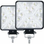 Pair 4  phare de travail led tracteur 300w 12000lm 6000k phare led 4x4 ip67 feux additionnels led moto ...