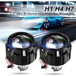Paire de 2. 5' hid kit d'objectif de projecteur bi - xénon cache d'ampoule de phare h1 lhd Paire de 2. 5' hid kit d'objectif de projecteur bi - xénon cache d'ampoule de phare h1 lhd