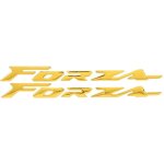 Jeffergarden paire d'autocollants embl�me 3 dimensions pour carrosserie de moto honda forza 300 125 250 ...
