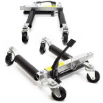 Wiltec - jeu chariot de d�placement 2x cric go jack hydraulique 680kg par cric largeur de pneu 30 cm ...