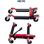 Equipement express sicoba - paire de chariots go jack hydrauliques 680 kg / crics de d�placement - positionnem ...