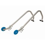 Paire de crochet de faîtage silverline pour échelle de toit - 1015 mm - 336094 Paire de crochet de faîtage silverline pour échelle de toit - 1015 mm - 336094