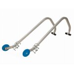 Paire de crochet de fa�tage silverline pour �chelle de toit - 1015 mm - 336094