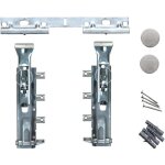 Paire de crochets r�glables suspensions d?armoire invisibles pour meubles suspendus fixation pour placard ...