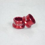 Paire entretoise de roue �25x33x40xl23mm 3as racing pour moto