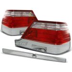 Paire de feux arriere mercedes classe s w140 95 - 98 rouge blanc - 27336064