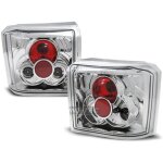 Paire de feux arriere vw t4 90 - 03 chrome - 27336513