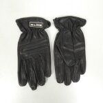 Paire gant moto cuir noir �t� s - line pour homme / femme taille xl