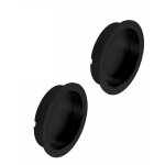 Bonaiti - poigne porte galandage -  encastrer - noires - noires