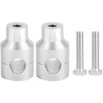 Paire de rehausseurs de guidon de levage 22 mm en alliage d'aluminium pour modification de moto (�lectroargent ...