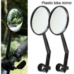 Paire de rtroviseurs de vlo de montagne, rflecteurs convexes, accessoires de cyclisme, rtroviseurs ...