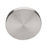 Paire de rosaces inox jade slim type aveugle heracles b - inox - sl08